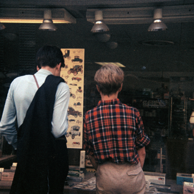 Stadtbummel in Stockholm 1967: Farbfoto.