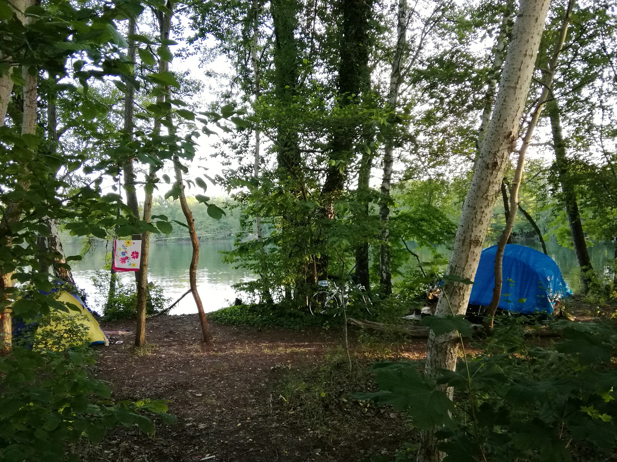 Ralf Splettstoesser am Tonsee bei Koenigs Wusterhausen Bestensee Koerbiskrug und Heidesee. Im Juni des Jahres 2021.