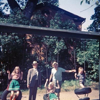 Im Skansen in Stockholm 1967